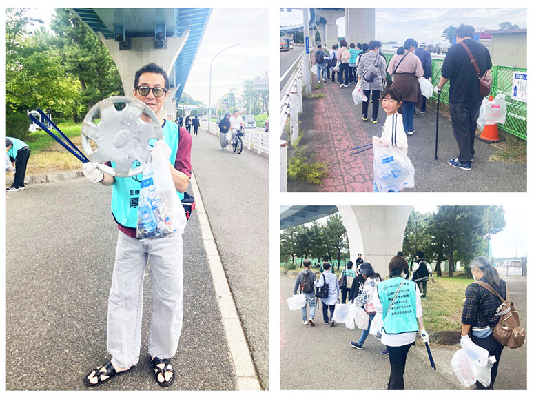 清掃活動の様子