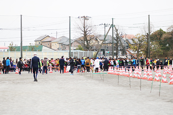 第47回港南区健康ランニング大会の様子