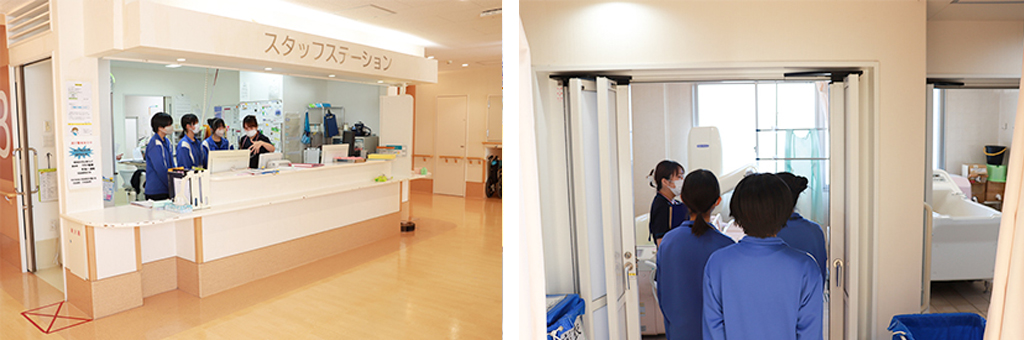 中学生の職場体験写真