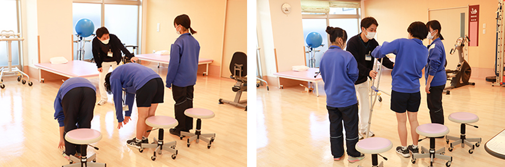 中学生の職場体験写真2